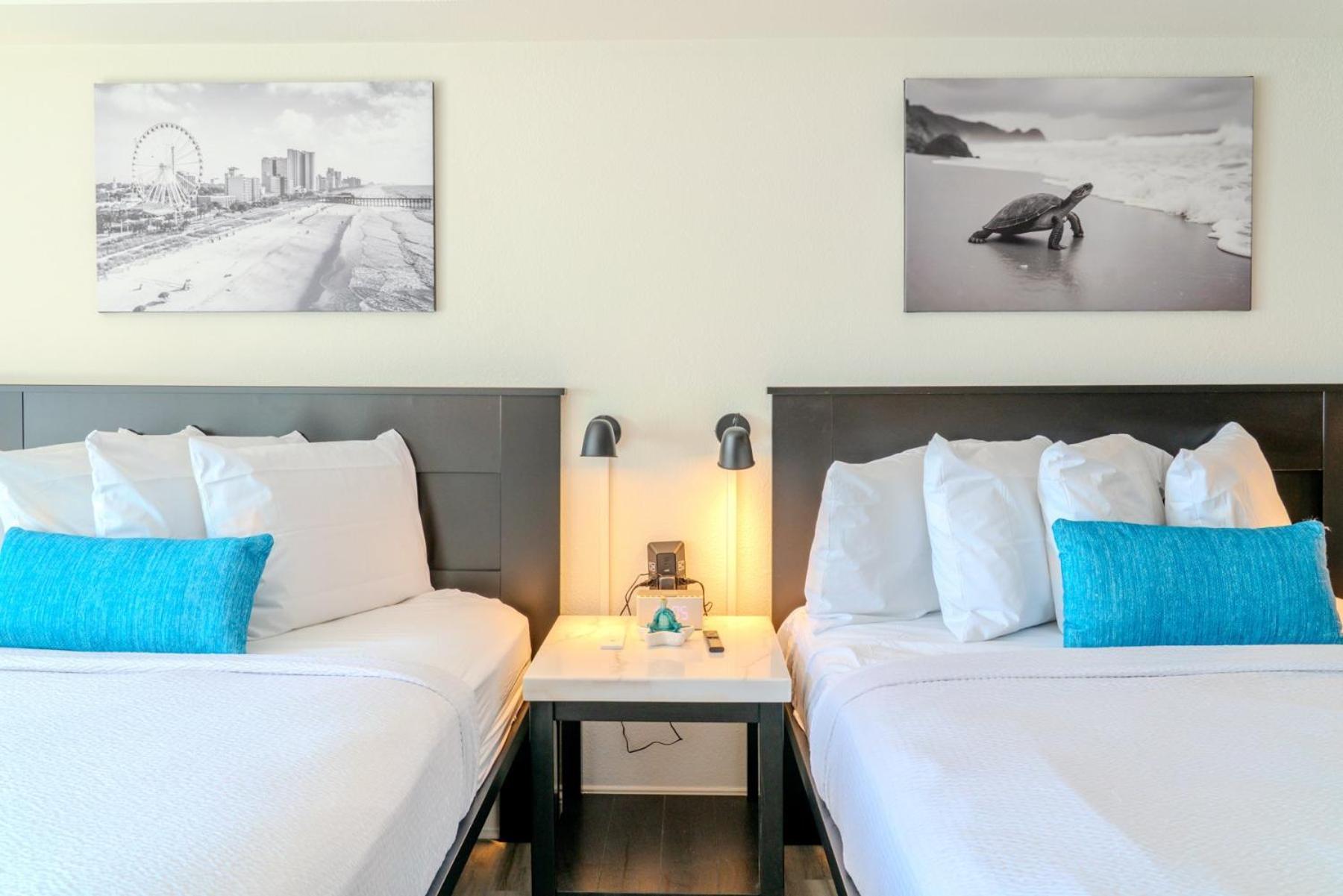 Beautiful Ocean Front Double Queen Suite - Sea Mist Resort 20905 - Perfect For 2-4 Guests! Myrtle Beach Kültér fotó