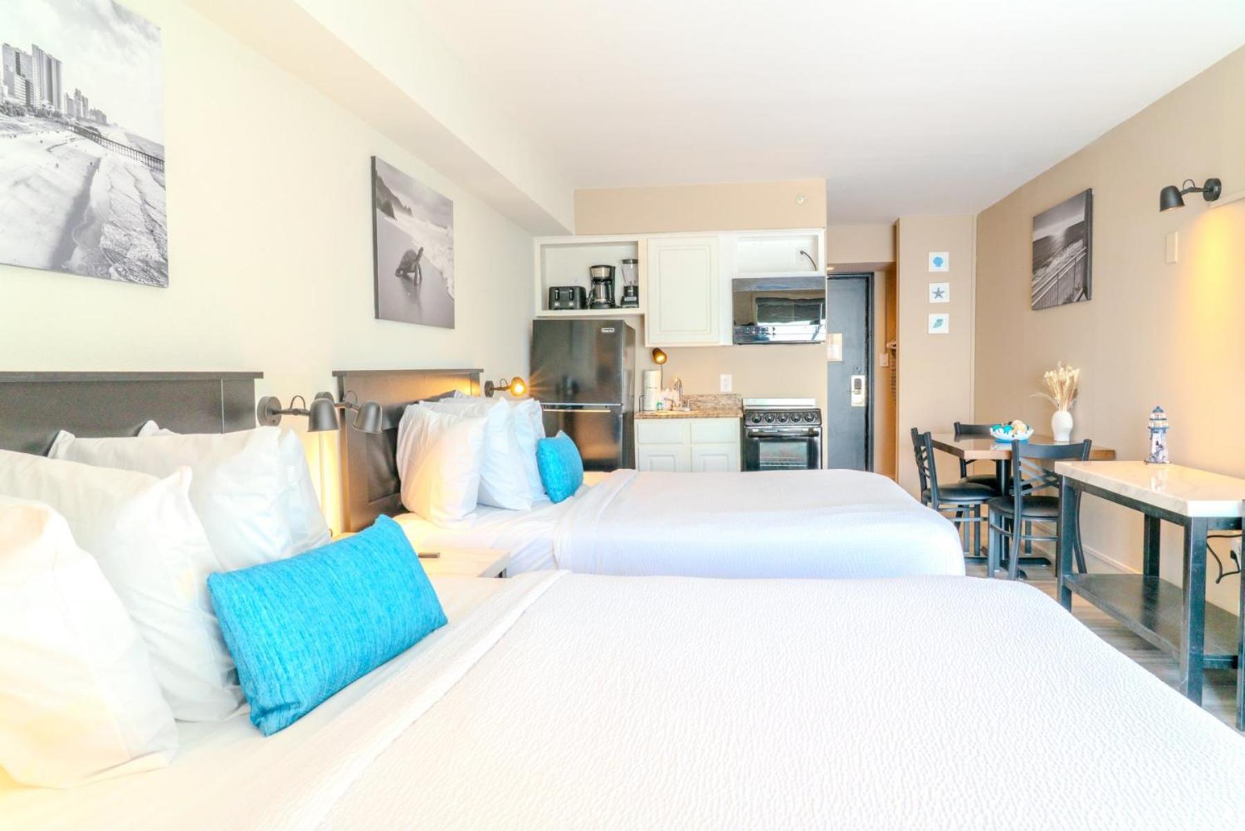 Beautiful Ocean Front Double Queen Suite - Sea Mist Resort 20905 - Perfect For 2-4 Guests! Myrtle Beach Kültér fotó