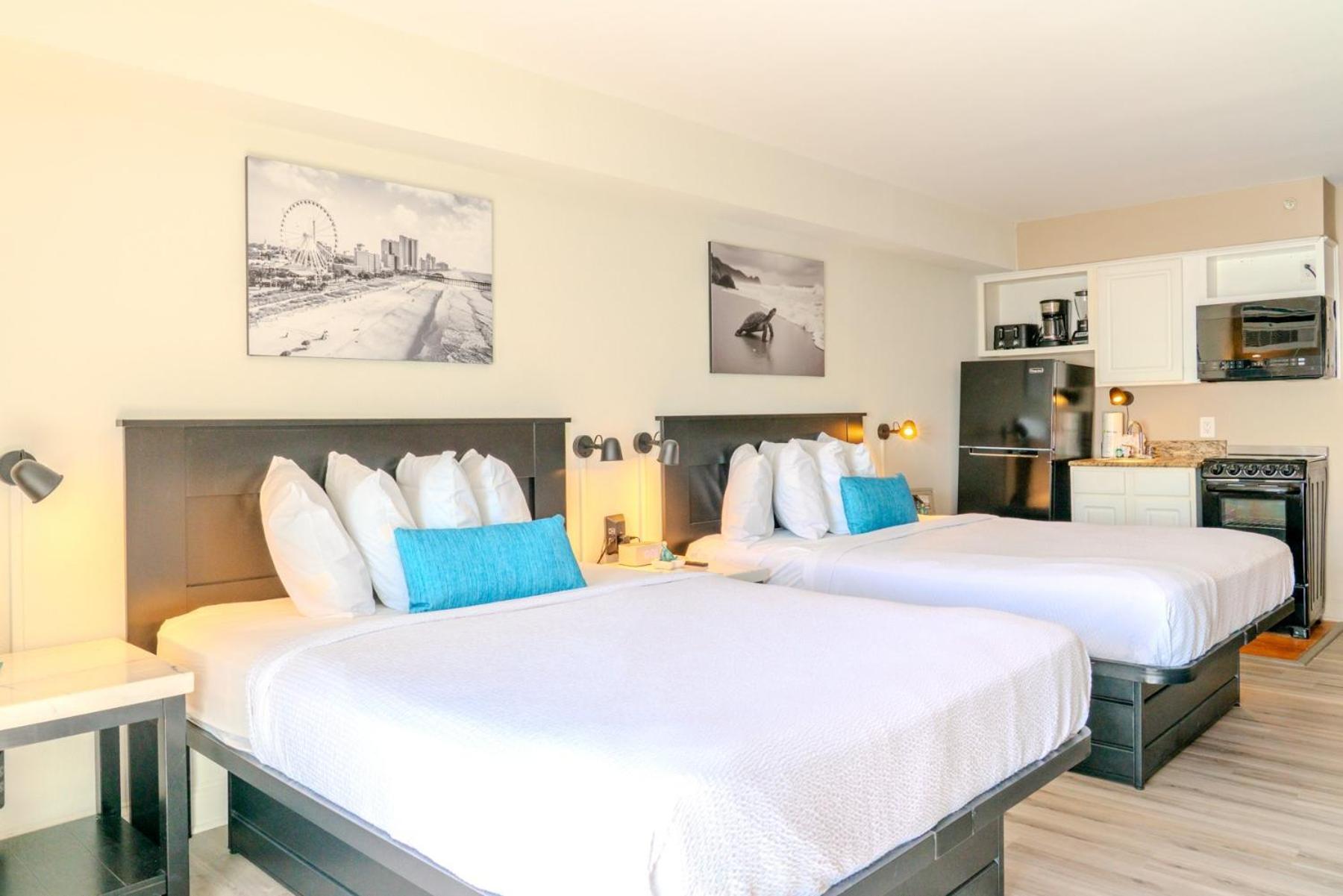 Beautiful Ocean Front Double Queen Suite - Sea Mist Resort 20905 - Perfect For 2-4 Guests! Myrtle Beach Kültér fotó
