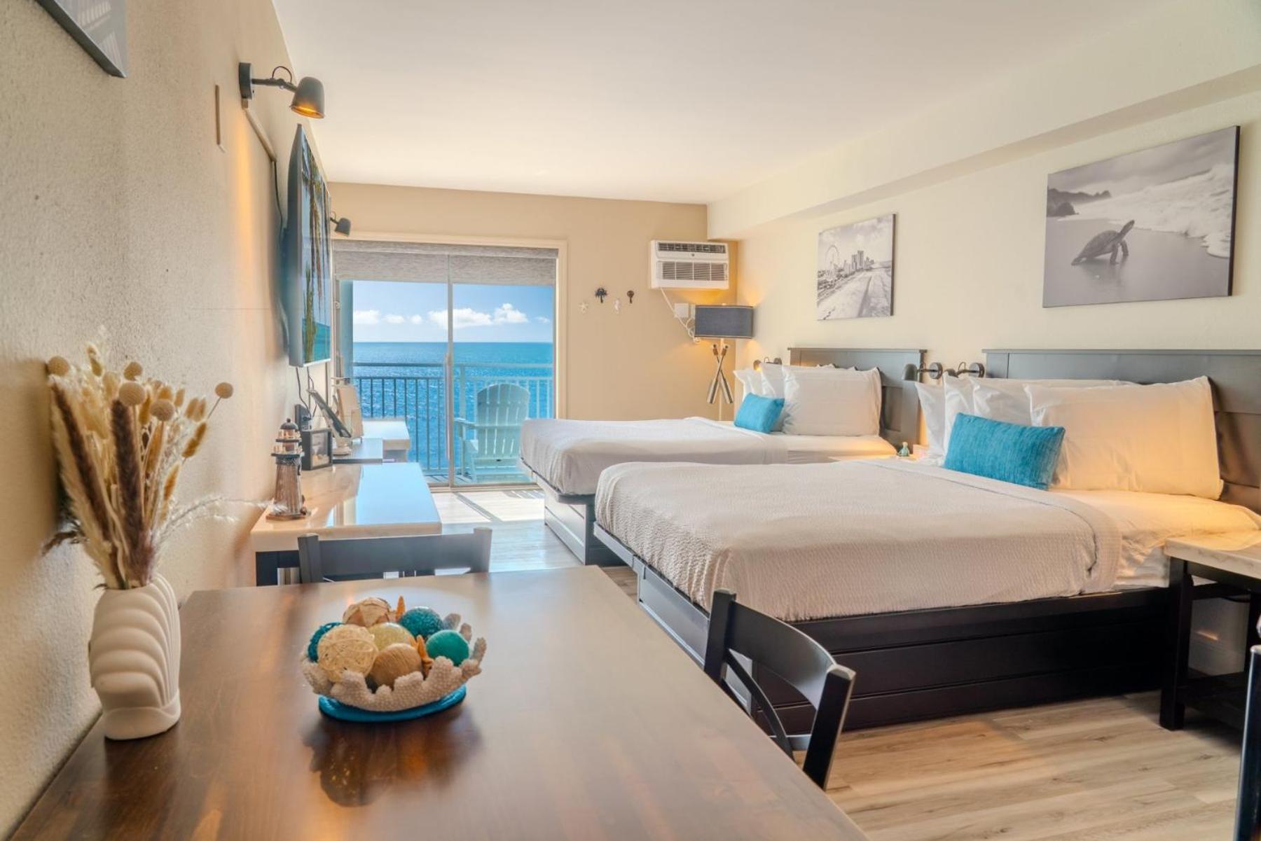 Beautiful Ocean Front Double Queen Suite - Sea Mist Resort 20905 - Perfect For 2-4 Guests! Myrtle Beach Kültér fotó